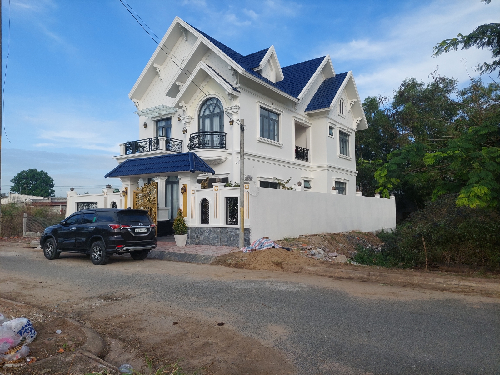 Mẫu hình ảnh xây dựng nhà biệt thự đẹp