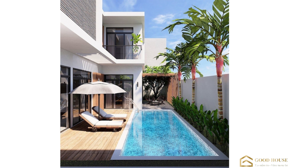 Lựa chọn 1 lối thiết kế mở sẽ phù hợp hơn với thiết kế biệt thự mini