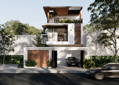 THIẾT KẾ NHÀ ANH ĐỨC - BÌNH PHƯỚC